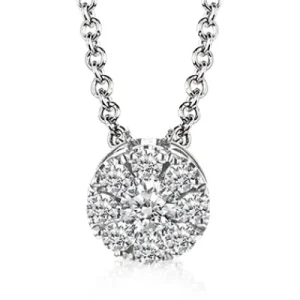 Zeghani NGP100 Pendant in 14k Gold with Diamonds