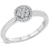 Zeghani NGR109 Engagement Ring in 14k Gold with Diamonds