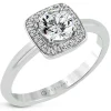 Zeghani NGR121 Engagement Ring in 14k Gold with Diamonds