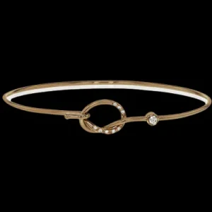 Zeghani ZB197 Bangle in 14k Gold with Diamonds