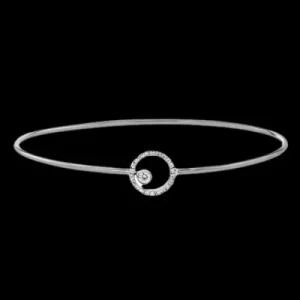 Zeghani ZB305 Bangle in 14k Gold with Diamonds