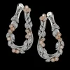 Zeghani ZE262 Earring in 14k Gold with Diamonds