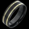 Zeghani ZM117 Men Ring in 14k Gold