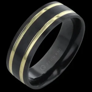 Zeghani ZM117 Men Ring in 14k Gold