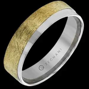 Zeghani ZM139 Men Ring in 14k Gold
