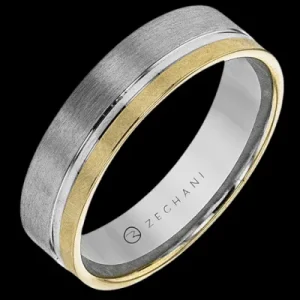 Zeghani ZM141 Men Ring in 14k Gold