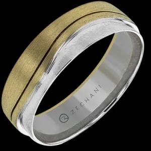 Zeghani ZM142 Men Ring in 14k Gold