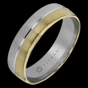 Zeghani ZM146 Men Ring in 14k Gold