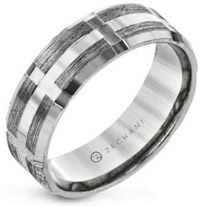 Zeghani ZM104 Men Ring in 14k Gold