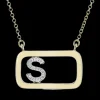 Zeghani ZP1246 Pendant in 14k Gold with Diamonds
