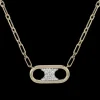 Zeghani ZP1374 Pendant in 14k Gold with Diamonds