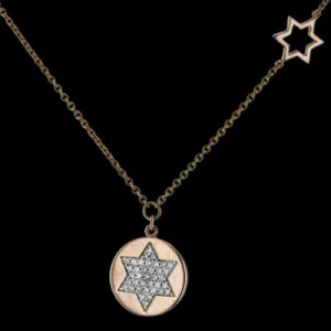 Zeghani ZP915 Pendant in 14k Gold with Diamonds