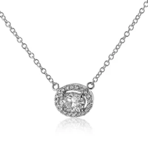 Zeghani ZP990 Pendant in 14k Gold with Diamonds