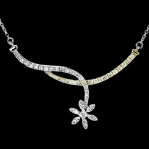 Zeghani ZP1161 Pendant in 14k Gold with Diamonds