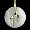 Zeghani ZP1214 Pendant in 14k Gold with Diamonds
