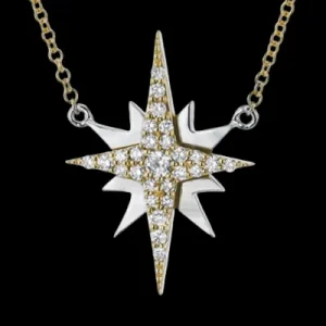 Zeghani ZP1103 Pendant in 14k Gold with Diamonds
