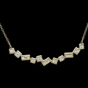 Zeghani ZP1170 Pendant in 14k Gold with Diamonds
