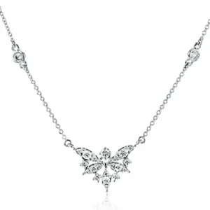 Zeghani ZP1178 Pendant in 14k Gold with Diamonds