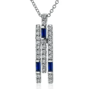 Zeghani ZP1125 Pendant in 14k Gold with Diamonds