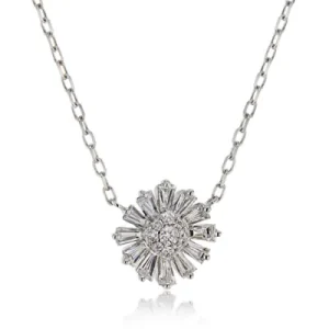 Zeghani ZP1202 Pendant in 14k Gold with Diamonds