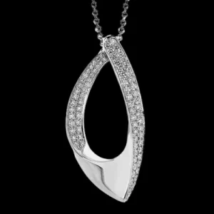Zeghani ZP1220 Pendant in 14k Gold with Diamonds