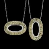 Zeghani ZP1296 Pendant in 14k Gold with Diamonds
