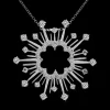 Zeghani ZP1304 Pendant in 14k Gold with Diamonds