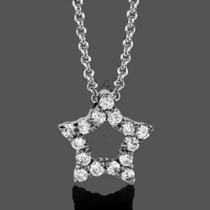 Zeghani ZP288 Pendant in 14k Gold with Diamonds