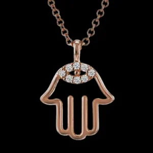 Zeghani ZP1099 Pendant in 14k Gold with Diamonds