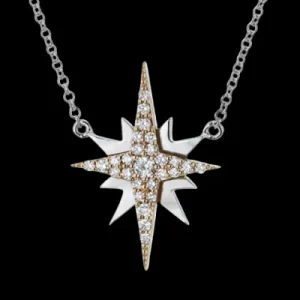 Zeghani ZP1103 Pendant in 14k Gold with Diamonds