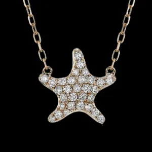 Zeghani ZP1276 Pendant in 14k Gold with Diamonds