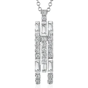 Zeghani ZP1125 Pendant in 14k Gold with Diamonds