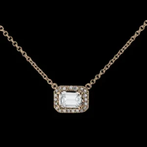 Zeghani ZP991 Pendant in 14k Gold with Diamonds