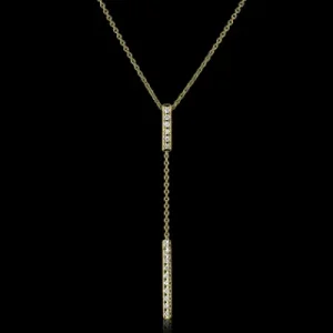 Zeghani ZP1004 Pendant in 14k Gold with Diamonds