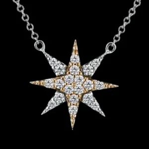 Zeghani ZP1101-R Pendant in 14k Gold with Diamonds