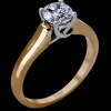 Zeghani ZR412 Engagement Ring in 14k Gold