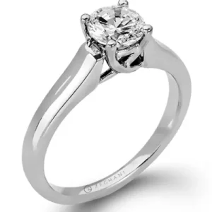 Zeghani ZR412 Engagement Ring in 14k Gold