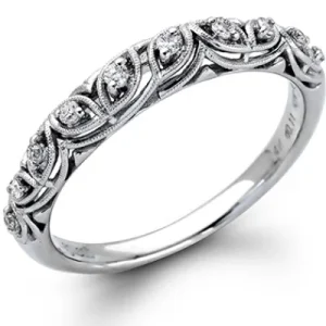 Zeghani ZR916 Engagement Ring in 14k Gold with Diamonds