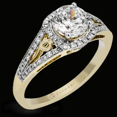 zr_engagement_ring_in_k_gold_with_diamonds_2-58.webp Zeghani ZR1137 Engagement Ring in 14k Gold with Diamonds