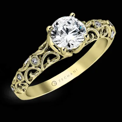 zr_engagement_ring_in_k_gold_with_diamonds_3-25.webp Zeghani ZR915 Engagement Ring in 14k Gold with Diamonds