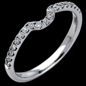 Zeghani ZR750 Engagement Ring in 14k Gold with Diamonds