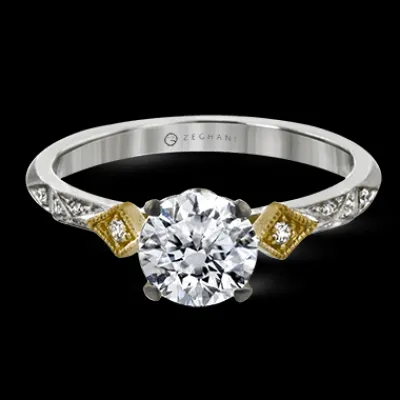 zr_engagement_ring_in_k_gold_with_diamonds_5-27.webp Zeghani ZR2113 Engagement Ring in 14k Gold with Diamonds