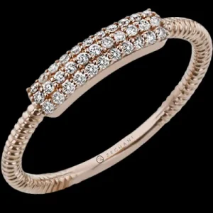 Zeghani ZR2140 Right Hand Ring in 14k Gold