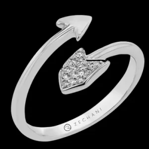 Zeghani ZR2410 Right Hand Ring in 18k Gold with Diamonds