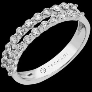 Zeghani ZR2506 Right Hand Ring in 14k Gold with Diamonds