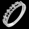 Zeghani ZR2509 Right Hand Ring in 14k Gold with Diamonds