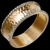 Zeghani ZR431 Right Hand Ring in 14k Gold with Diamonds