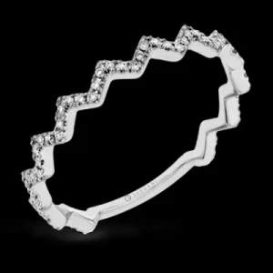 Zeghani ZR1537 Right Hand Ring in 14k Gold with Diamonds