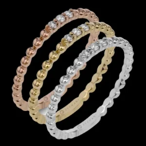 Zeghani ZR1355 Right Hand Ring in 14k Gold with Diamonds