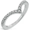 Zeghani ZR2169 Right Hand Ring in 14k Gold with Diamonds